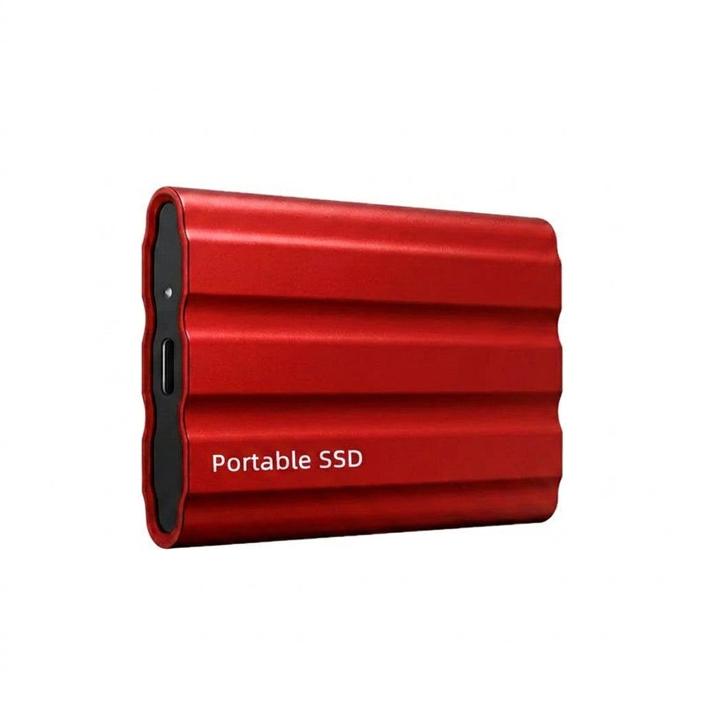 2TB External SSD Portable Drive, No App Required, USB 3.2 Type-C Ultra Fast Storage for iPhone, Android, Laptop, PC & Gaming Console, Instantly Backup Photos, Videos, Documents and Large Files