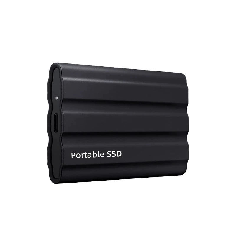2TB External SSD Portable Drive, No App Required, USB 3.2 Type-C Ultra Fast Storage for iPhone, Android, Laptop, PC & Gaming Console, Instantly Backup Photos, Videos, Documents and Large Files
